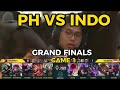 Philippines (Blacklist) Vs Indonesia (Evos) Game 1 | GRAND FINALS | iesf2022 | Mobile Legends | Bali