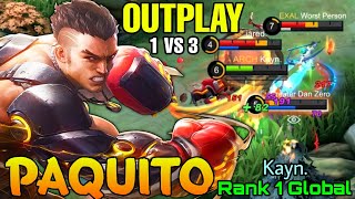 Underground Boxer Paquito Outplay Enemies! - Top 1 Global Paquito by Kayn. - Mobile Legends