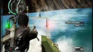 Just Cause 2, Car + 100 Triggered Explosives! and random stuff :P