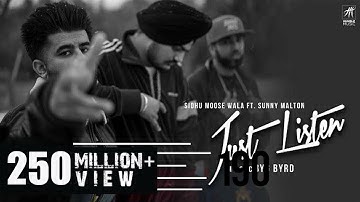 Just Listen | Official Music Video | Sidhu Moose Wala ft. Sunny Malton | BYG BYRD | Humble Music