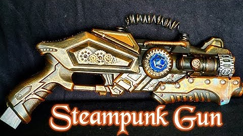 Super easy DIY steampunk gun 🔫