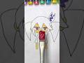 Baumkuchen end credits acrylic paint art #shorts #viral #painting #art #drawing #trending #youtube
