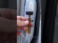 Fixing Car Door Noise Instantly! 🤫🚗 #shorts #carrepair #satisfying
