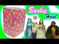 Giant Box of Fantasy Gold Label Collector Barbie Dolls Haul Video - Cookieswirlc