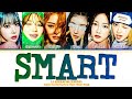 [KARAOKE]LE SSERAFIM"SMART" (6 Members) Lyrics|You As A Member