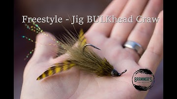 Fly Tying: Beginner Predator Flies - Freestyle Jig BUKLhead Craw
