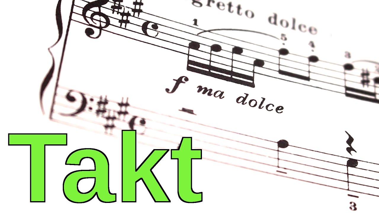 Takt 1 Was ist ein Takt? YouTube