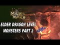 Elder Dragon Level Monsters: Part 2 - Monster Hunter Lore