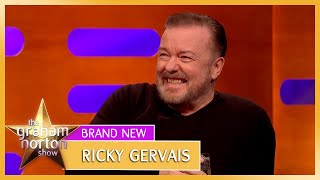 Ricky Gervais Accidentally Bought A Child Sized Cricket Box | The Graham Norton Show