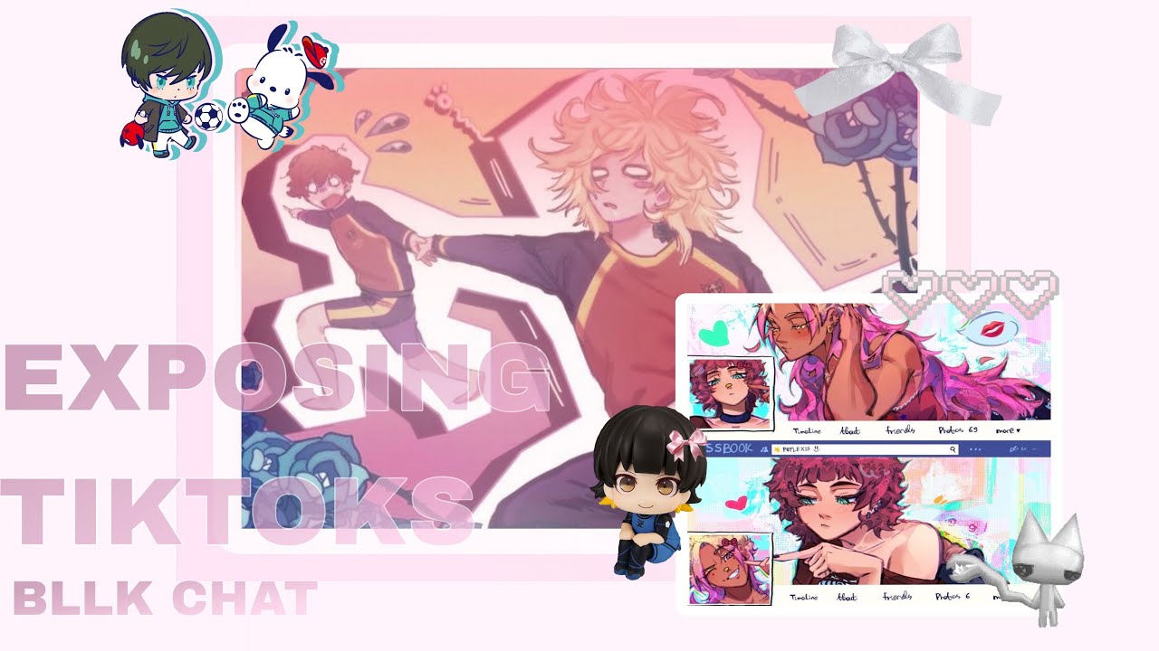 Exposing tiktoks of bllk character - Read desc!! - Set 2X - Repost