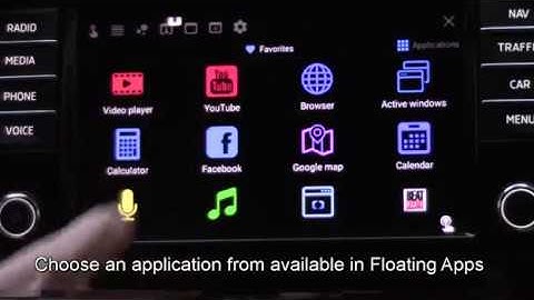 Floating Apps for Auto - enhancing MirrorLink