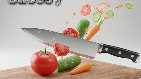 Perfect Slices – The Most Satisfying Cutting Game Ever! 🔪🍅#games #perfectslices 