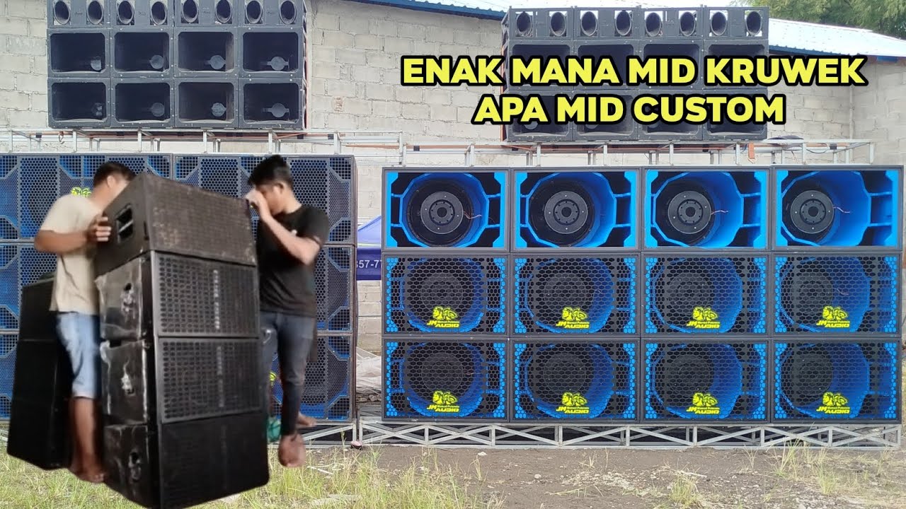 Apakah JM audio ganti mid yang awalnya Kruwek ke custom an ??? || Gimana menurut kalian???