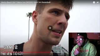 Reaction to Venice Beach SHI* Talkers Get EXPOSED BAD!! 5v5 Basketball!