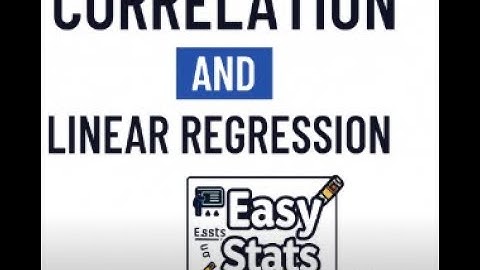 STTN124| SU1: Correlation and linear regression Part1| NWU