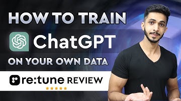How To Train ChatGPT on Your Own Data (2024) - Re:Tune Review 🔥