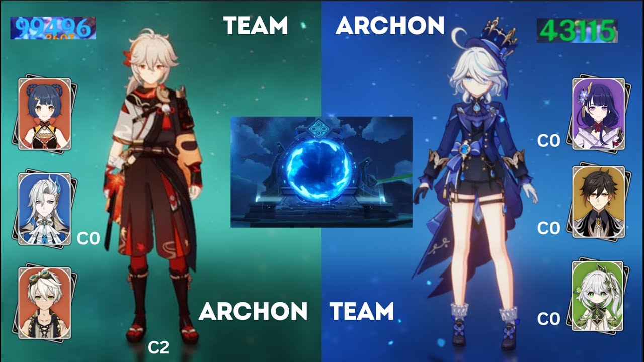 Hyperbloom will never fail! Team Archon vs Archon Team. Spiral Abyss 4. ...