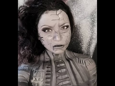 makeup tutorial salazar #salazarcosplay #bodypainting #piratesofthecaribbean #pirates armandosalazar