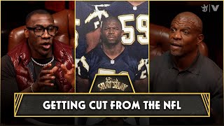 terry crews cut from nfl, $200 a week, sweeping floors: rams, packers, chargers, redskins and eagles