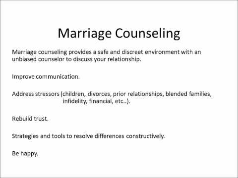christian marriage counseling homework