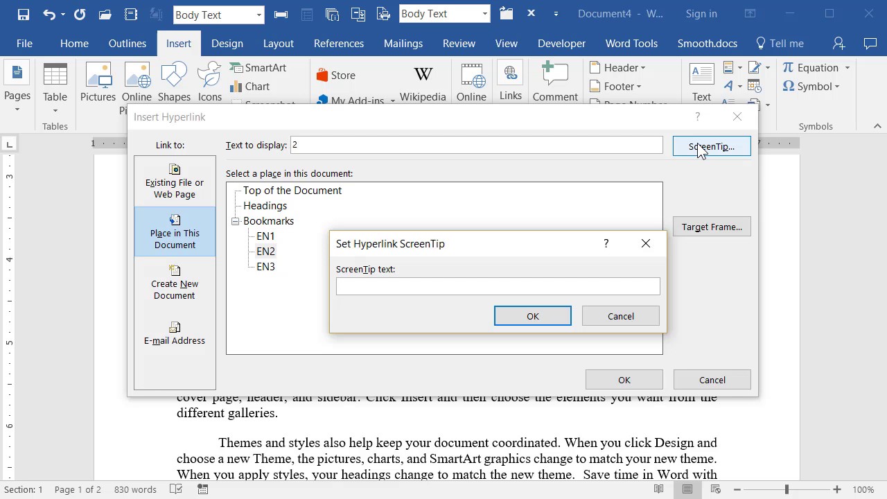 how to add footnotes in word different pages