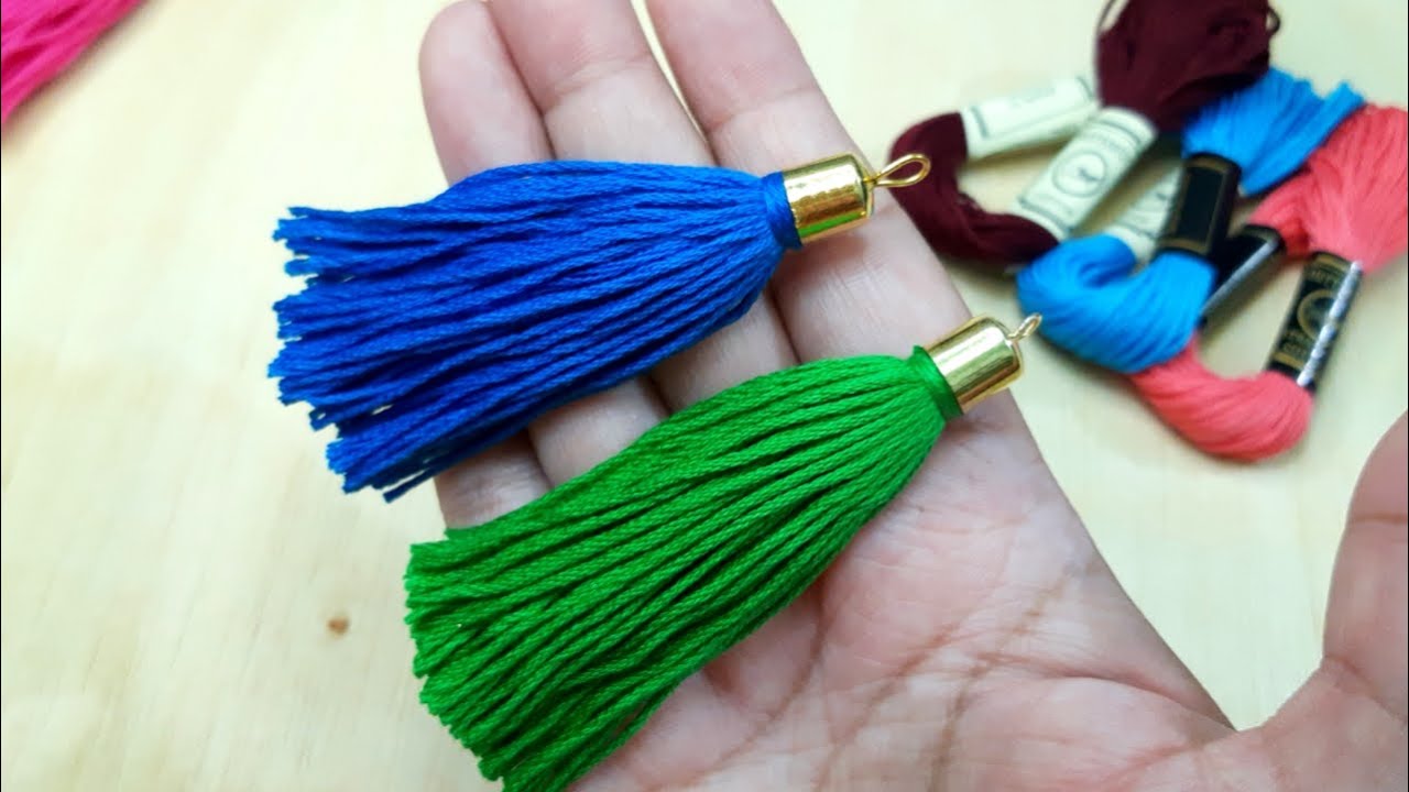 Super Easy Tassel Making Ideas DIY Tassels Tutorial YouTube