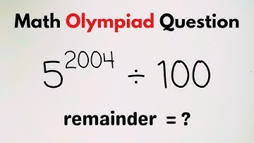 Math Olympiad Question | You Should Be Able To Solve This