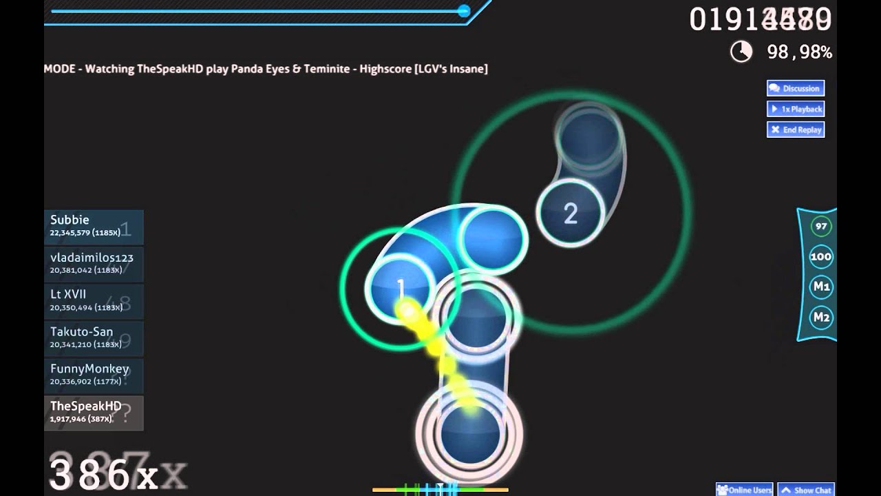 [osu!] Espeak - Highscore - LGV's INSANE!