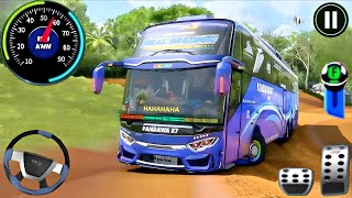 Offroad Euro Coach Bus Driving Simulator - Passengers Bus Pick & Drop Game -Android Gameplay. screenshot 3