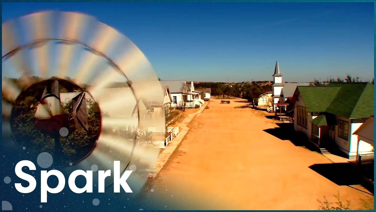 Man Creates Town Forgotten By Time By Hualing Historical Buildings Across Texas (2021)