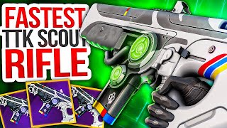 Bungie just created a MASTERPIECE.. Best scout rifle ever (Fastest TTK)