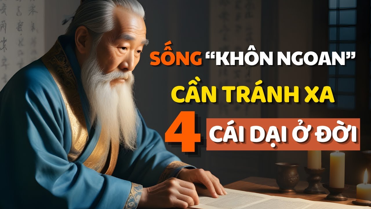 Cổ Nhân Dạy Bí Quyết Sống Thông Thái - Tránh Xa 4 Cái Dại Này - YouTube