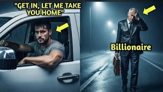Single Dad Walks Elderly Man Home in Storm — The Following Day She Stops Him From Losing Everything