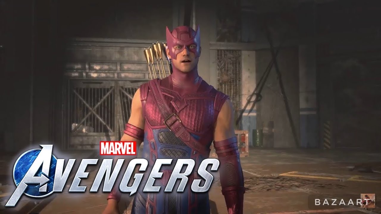 Hawkeye vs Maestro With Classic (Retro) Outfit - Marvel's Avengers Game (HD60FPS)