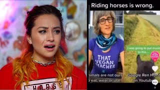 Equestrian VS Crazy Vegan