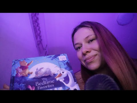 ASMR - Te leo un cuento en INGLES (Roleplay MAMA)