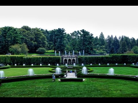 Видео: Longwood Gardens на Кеннет-сквер, Пенсильвания