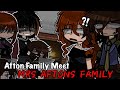 (OLD AU) Afton Family Meet Mrs.Aftons Family || Gacha Club