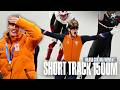 Chaotic Final to Dutch Dominance ⛸️🥇 | Short Track Speed Skating 1500m | Milano Cortina Moments