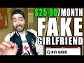 I SIGNED UP FOR A FAKE GIRLFRIEND SERVICE!