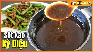 NƯỚC SỐT XÀO Trên 100 Món  Cách Pha SỐT XÀO Đa Năng của Nhà Hàng Hoa và Việt Stir Fry Sauce Recipe