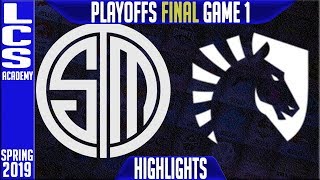 Tsm Vs Tl Highlights Game 1 Lcs Playoffs Grand Final Spring 2019 Team Solomid Vs Team Liquid G1