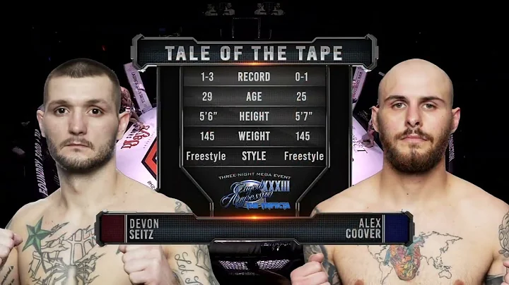 Devon Seitz vs Alex Coover FIGHT OF THE NIGHT PERF...