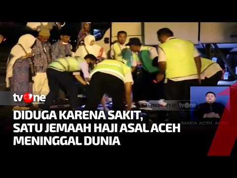 Satu Jemaah Haji Asal Aceh Dikabarkan Wafat di Dalam Pesawat | Kabar Pagi tvOne