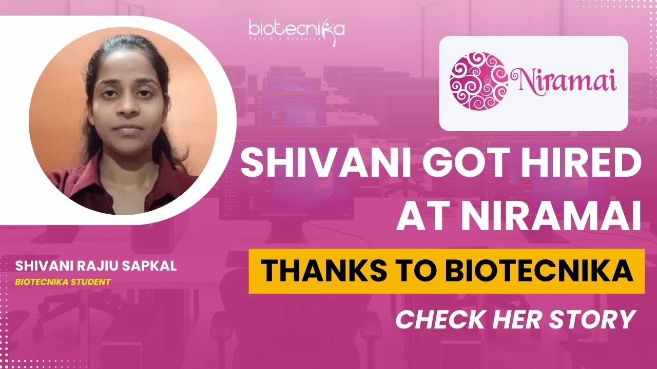 Shivani Got Hired at Niramai Thanks to Biotecnika - Check Her Story