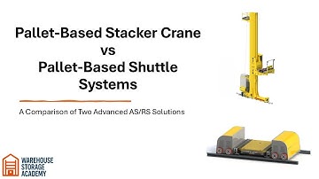 Pallet Based Stacker Crane VS Pallet Based Shuttle Systems | ASRS | Warehouse Storage Academy