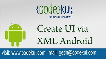 Android Tutorial 2019 - Create UI via XML Android