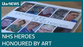 NHS workers honoured for Covid heroics in series of portraits | ITV News