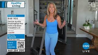 Denise Austin WalkingPad Pro Fold and Stow Treadmill 2.0