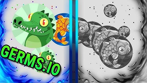 Germs.io - SPLIT RUN MONTAGE! // INSANE FAST SPLIT RUN WITH VECTURZ & TURBO!